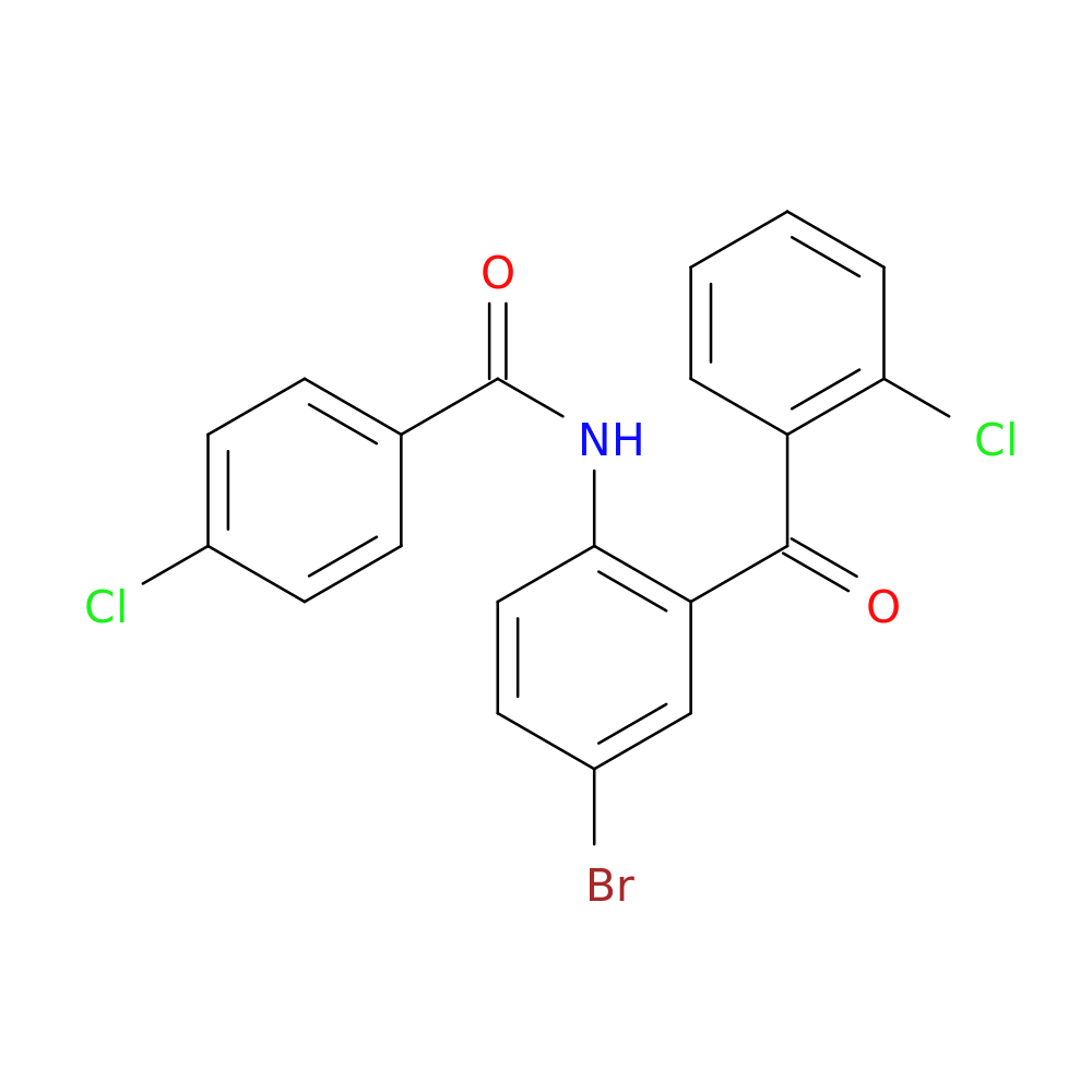 N-[4-bromo-2-(2-chlorobenzoyl)phenyl]-4-chlorobenzamide