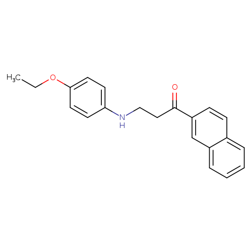 3-((4-Ethoxyphenyl)amino)-1-(naphthalen-2-yl)propan-1-one