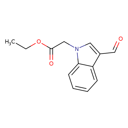 (3-Formyl-indol-1-yl)-acetic acid ethyl ester