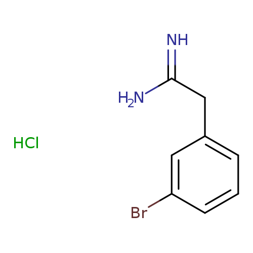 2-(3-Bromophenyl)ethanimidamide hydrochloride