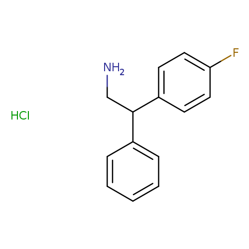 2-(4-Fluorophenyl)-2-phenylethylamine, HCl