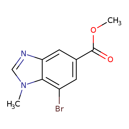 Methyl 7-bromo-1-methylbenzodiazole-5-carboxylate