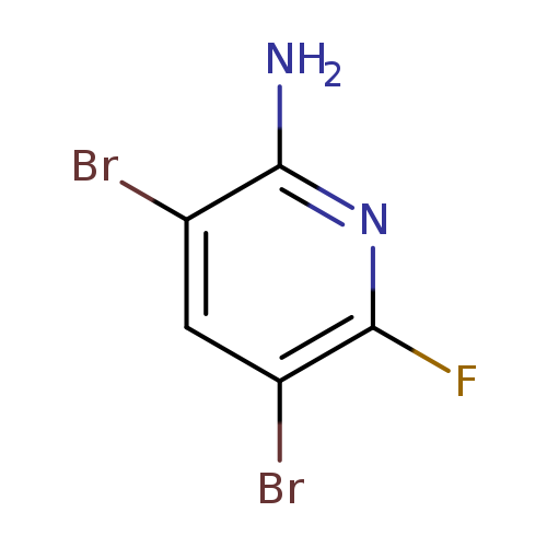 2-Pyridinamine, 3,5-dibromo-6-fluoro-