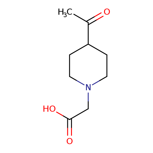 2-(4-Acetylpiperidin-1-yl)acetic acid