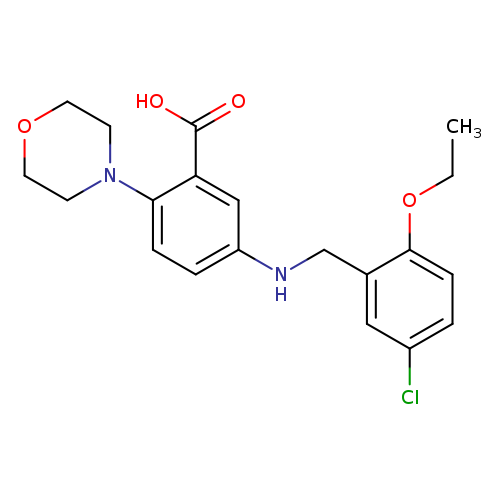 5-(5-Chloro-2-ethoxy-benzylamino)-2-morpholin-4-yl-benzoic acid
