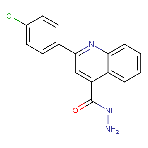 2-(4-Chlorophenyl)quinoline-4-carbohydrazide