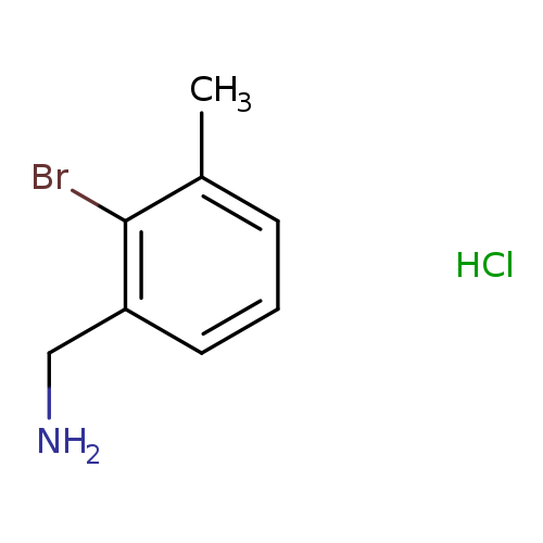 (2-bromo-3-methylphenyl)methanamine hydrochloride