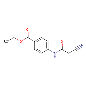 4-(2-Cyano-acetylamino)-benzoic acid ethyl ester