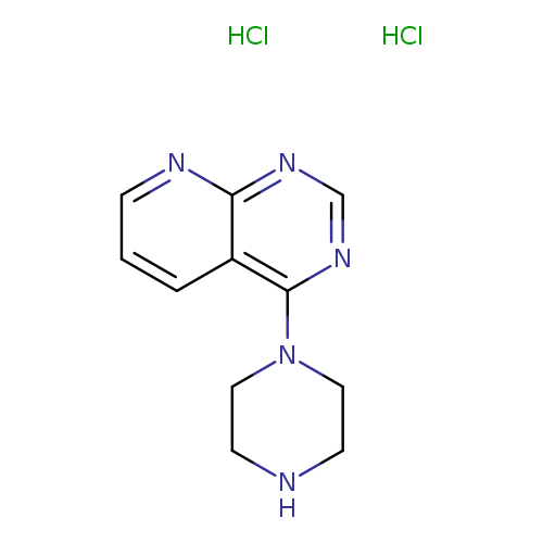 1-{pyrido[2,3-d]pyrimidin-4-yl}piperazine dihydrochloride
