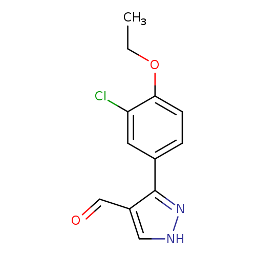 3-(3-Chloro-4-ethoxyphenyl)-1h-pyrazole-4-carbaldehyde