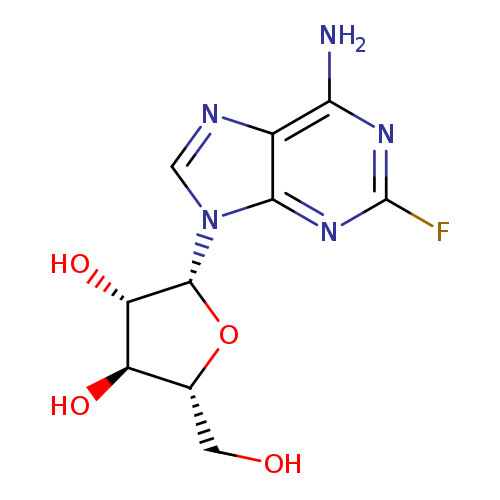 9-b-D-Arabinofuranosyl-2-fluoroadenine