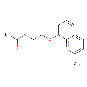 N-(2-[(2-Methylquinolin-8-yl)oxy]ethyl)acetamide