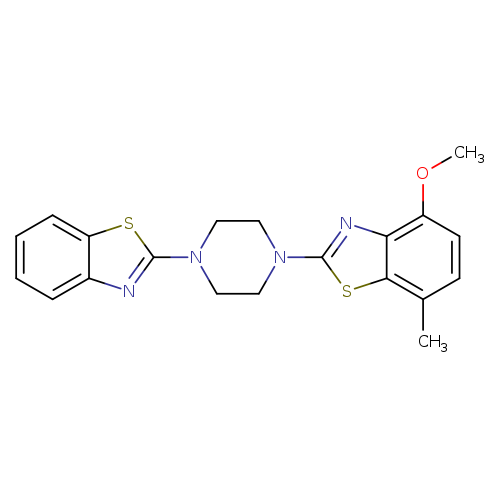 2-[4-(1,3-benzothiazol-2-yl)piperazin-1-yl]-4-methoxy-7-methyl-1,3-benzothiazole