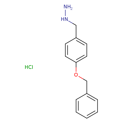 HYDRAZINE, [[4-(PHENYLMETHOXY)PHENYL]METHYL]-, HYDROCHLORIDE