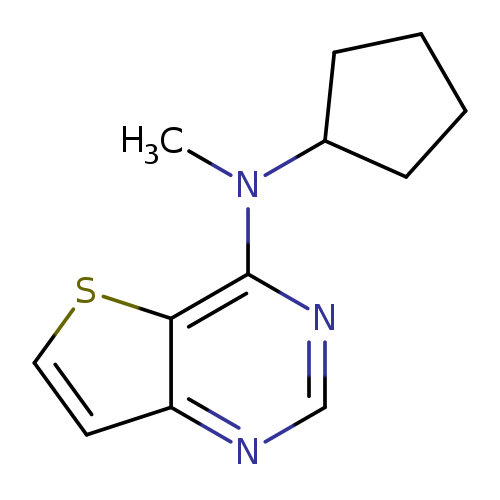 N-cyclopentyl-N-methylthieno[3,2-d]pyrimidin-4-amine