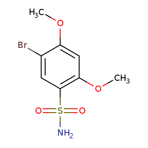 5-bromo-2,4-dimethoxybenzene-1-sulfonamide