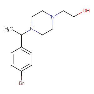 2-(4-(1-(4-Bromophenyl)ethyl)piperazin-1-yl)ethanol
