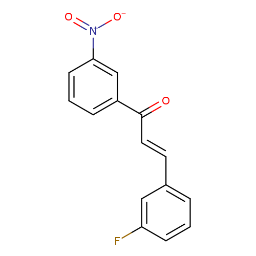 (2E)-3-(3-fluorophenyl)-1-(3-nitrophenyl)prop-2-en-1-one