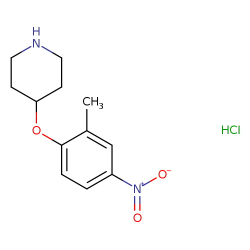 4-(2-Methyl-4-nitro-phenoxy)-piperidine HCl