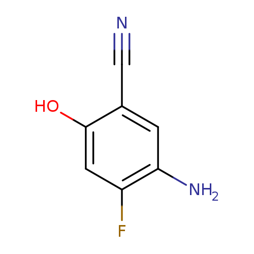 5-amino-4-fluoro-2-hydroxybenzonitrile