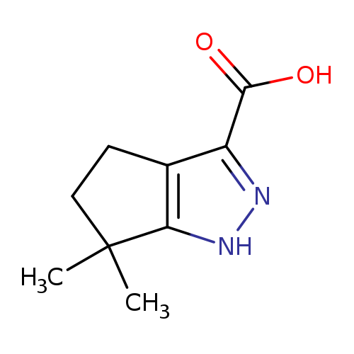 6,6-Dimethyl-1,4,5,6-tetrahydrocyclopentapyrazole-3-carboxylic acid