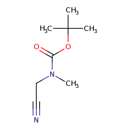 Carbamic acid, N-(cyanomethyl)-N-methyl-, 1,1-dimethylethyl ester
