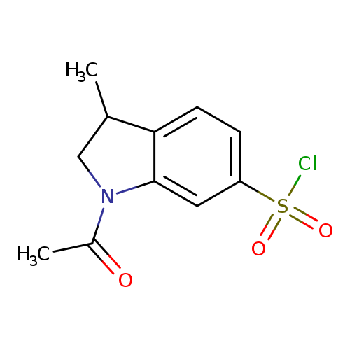 1-acetyl-3-methyl-2,3-dihydro-1H-indole-6-sulfonyl chloride