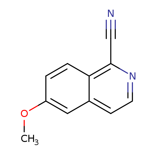 6-Methoxyisoquinoline-1-carbonitrile