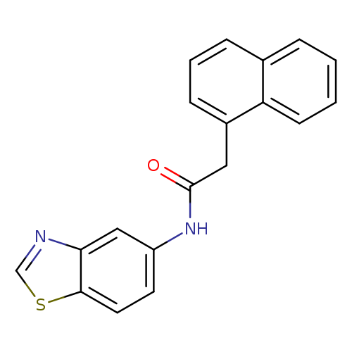 N-(1,3-benzothiazol-5-yl)-2-(naphthalen-1-yl)acetamide
