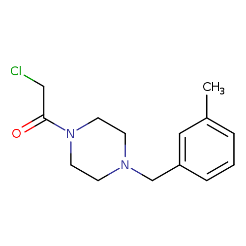2-chloro-1-{4-[(3-methylphenyl)methyl]piperazin-1-yl}ethan-1-one