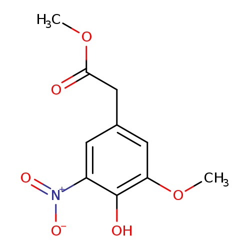 Methyl (4-hydroxy-3-methoxy-5-nitrophenyl)acetate