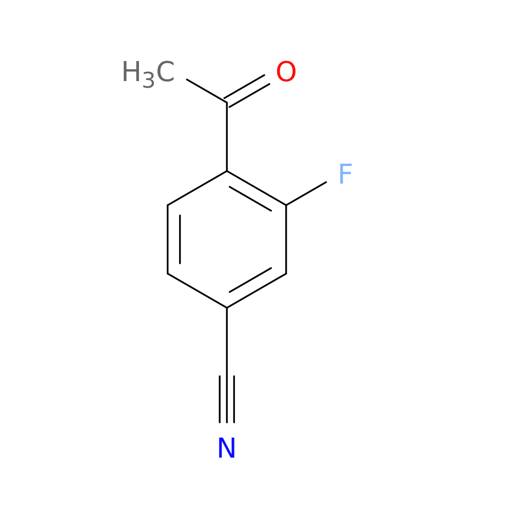 4-Acetyl-3-fluorobenzonitrile