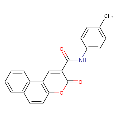 N-(4-methylphenyl)-3-oxo-3H-benzo[f]chromene-2-carboxamide