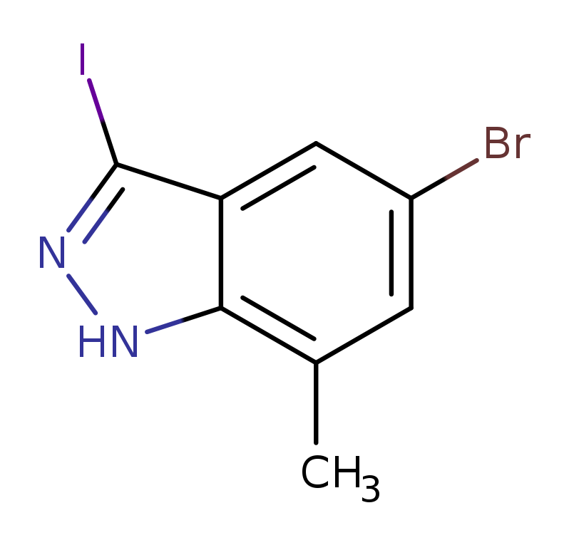 5-bromo-3-iodo-7-methyl-1H-indazole