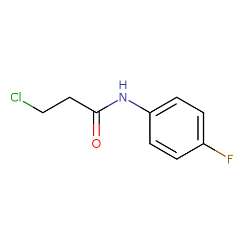 3-Chloro-n-(4-fluorophenyl)propanamide