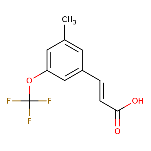 3-(3-Methyl-5-(trifluoromethoxy)phenyl)acrylic acid
