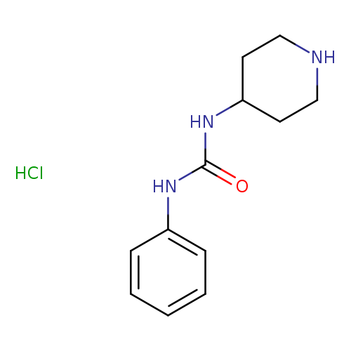 1-Phenyl-3-(piperidin-4-yl)urea hydrochloride