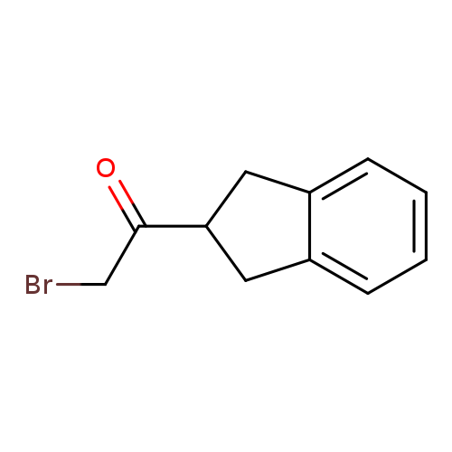 2-bromo-1-(2,3-dihydro-1H-inden-2-yl)ethan-1-one