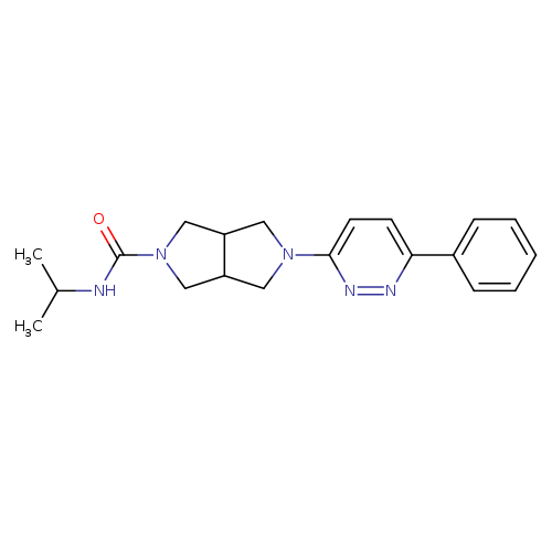 5-(6-phenylpyridazin-3-yl)-N-(propan-2-yl)-octahydropyrrolo[3,4-c]pyrrole-2-carboxamide