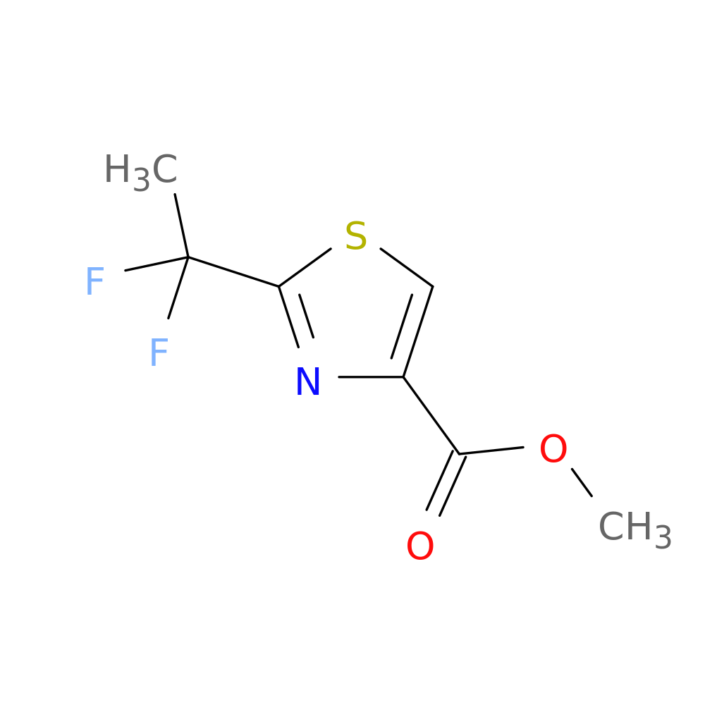 methyl 2-(1,1-difluoroethyl)-1,3-thiazole-4-carboxylate
