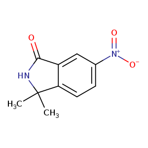 1H-Isoindol-1-one, 2,3-dihydro-3,3-dimethyl-6-nitro-