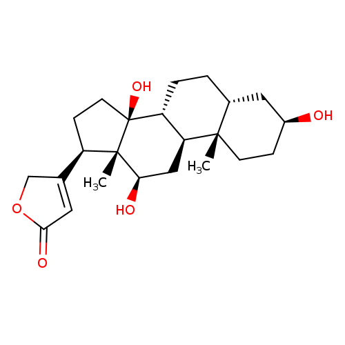 Card-20(22)-enolide, 3,12,14-trihydroxy-, (3β,5β,12β)-