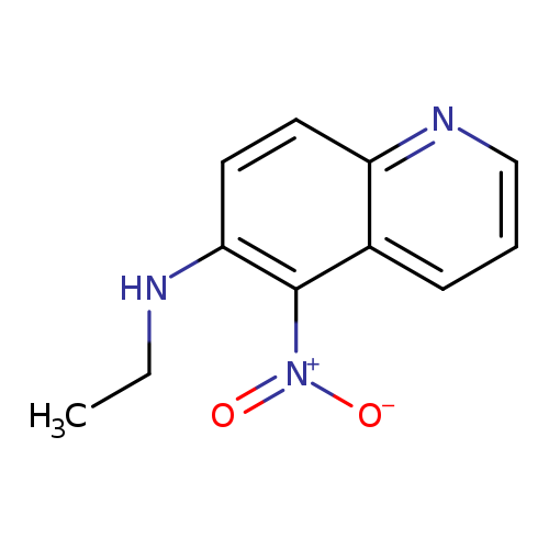 6-Ethylamino-5-nitroquinoline