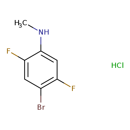 4-bromo-2,5-difluoro-N-methylaniline hydrochloride