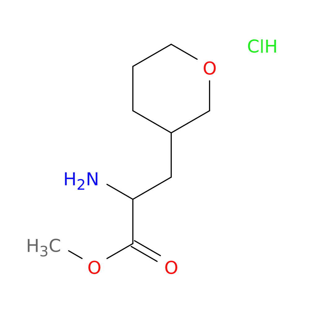 Methyl 2-amino-3-(oxan-3-yl)propanoate hydrochloride