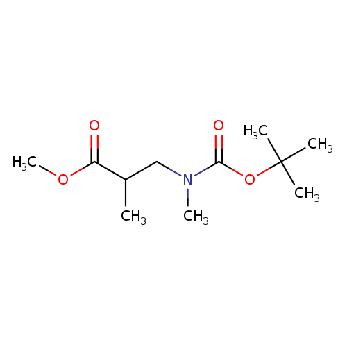 methyl 3-{[(tert-butoxy)carbonyl](methyl)amino}-2-methylpropanoate