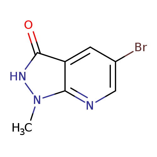 5-bromo-1-methyl-1H,2H,3H-pyrazolo[3,4-b]pyridin-3-one