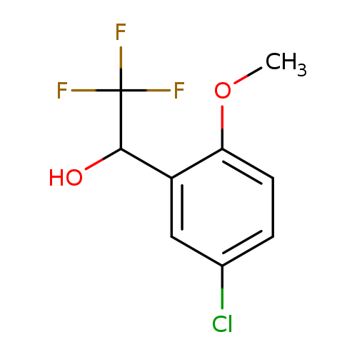 1-(5-chloro-2-methoxyphenyl)-2,2,2-trifluoroethan-1-ol
