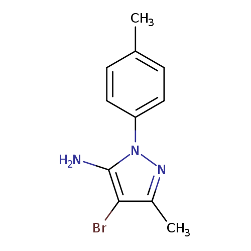 4-bromo-3-methyl-1-(4-methylphenyl)-1H-pyrazol-5-amine