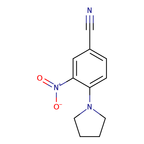 3-Nitro-4-pyrrolidin-1-yl-benzonitrile